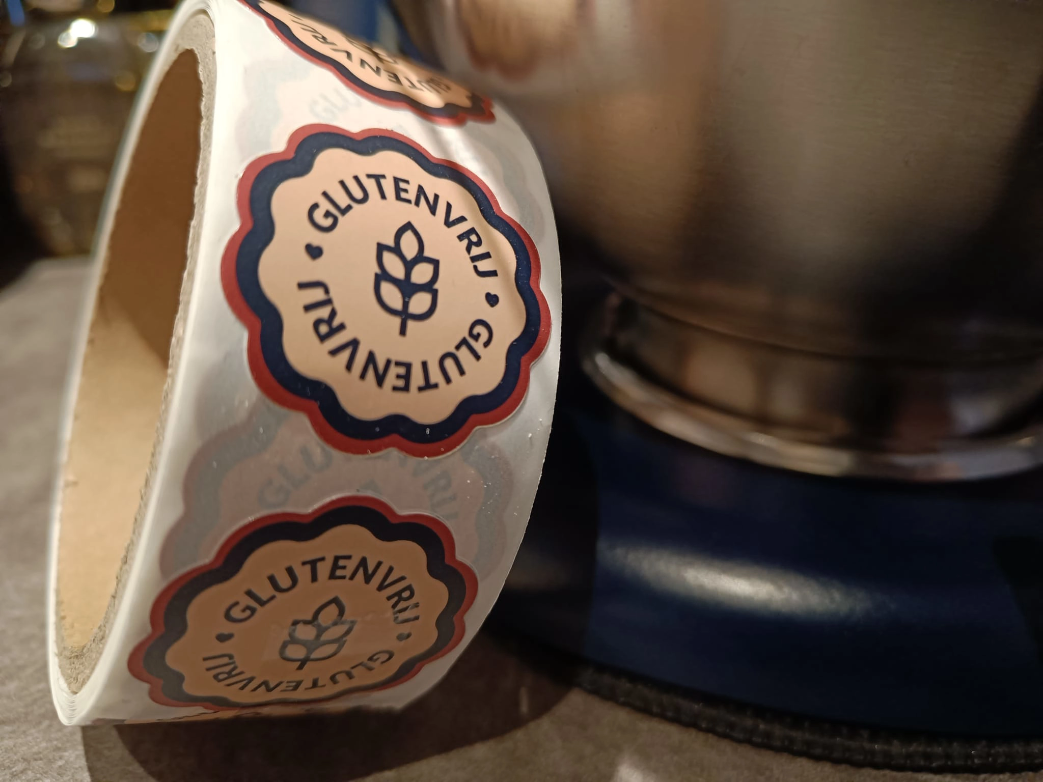 Glutenvrije stickers